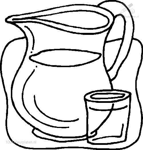  Bottle Water Coloring Pages |Spring coloring pages
