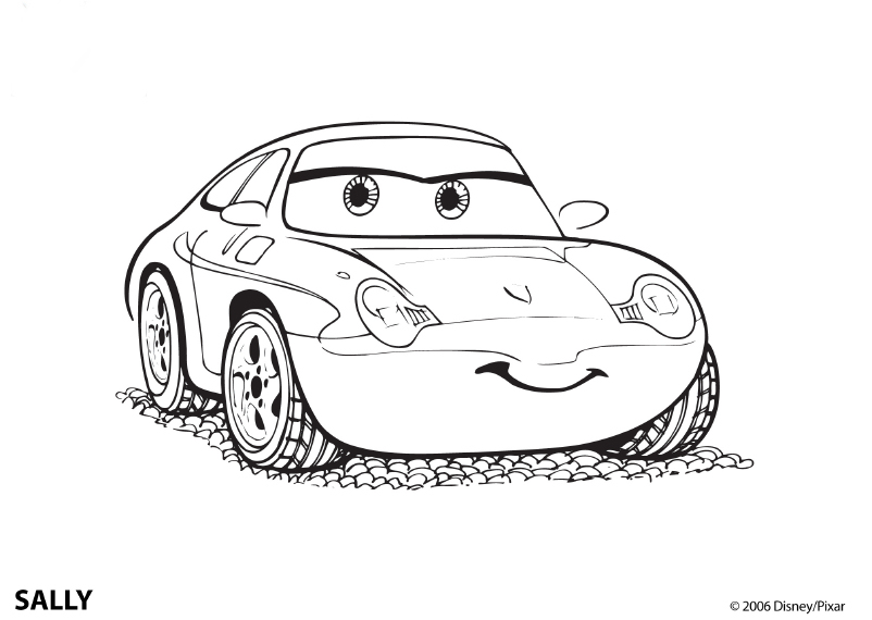 Cool cartoon Car Colouring pages