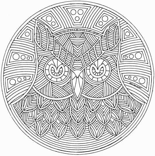 Mandala coloring pages | Free coloring pages for Kids | #4