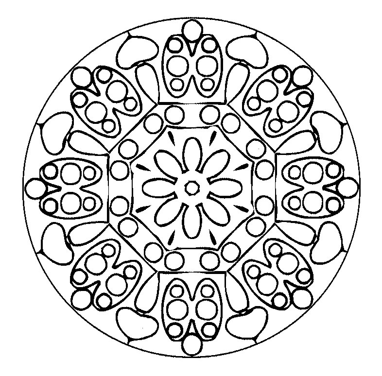  Mandala coloring pages | Free coloring pages for Kids | #5