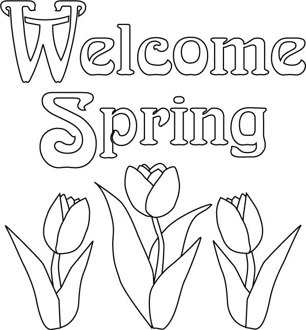  Spring Pictures Coloring pages | Spring Colouring pages | #3