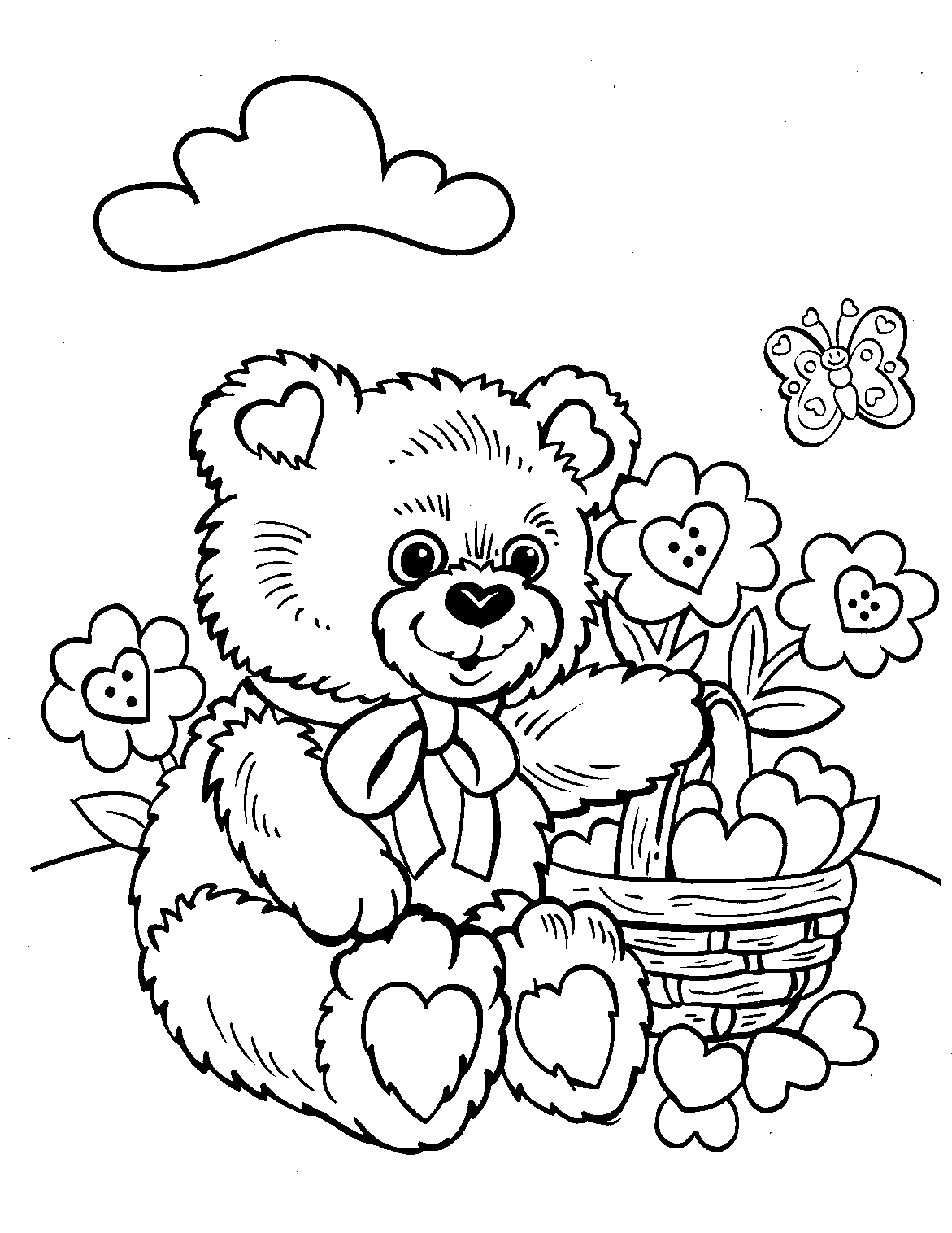 Valentines Coloring Pages | Love Coloring pages | #10