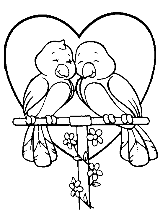 Valentines Coloring Pages | Love Coloring pages | #2