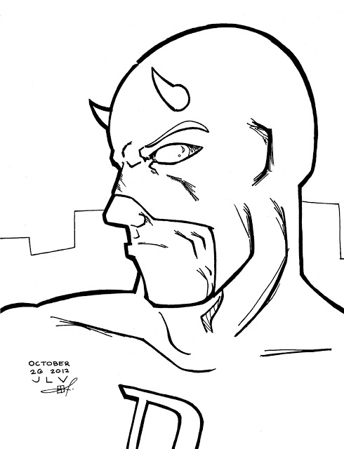  DareDevil The Movie Coloring pages | Marvel Daredevil | Daredevil tv series | Daredevil series | #14