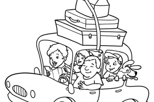 Finish vacation Printable coloring pages for kids