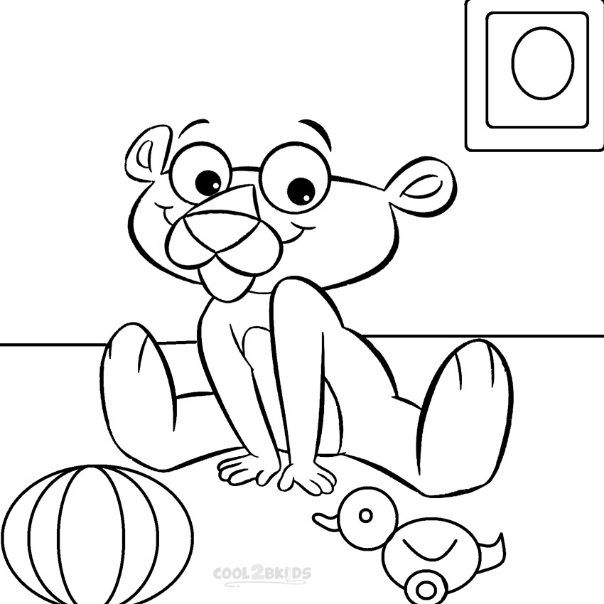  Panther Animal Coloring Pages kids coloring pages | #19
