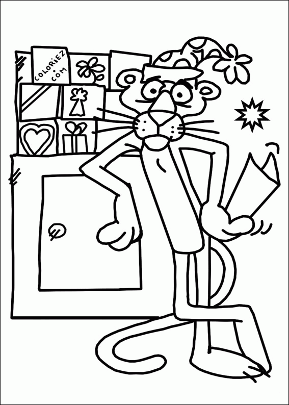 Panther Animal Coloring Pages kids coloring pages | #39