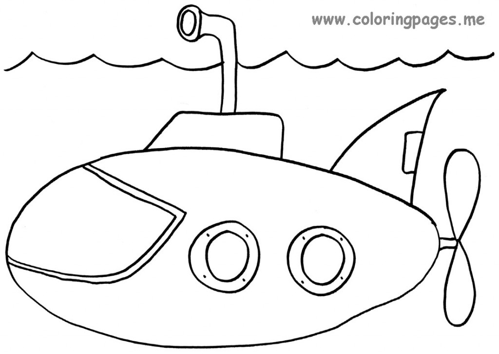  Submarine Coloring pages | kids coloring pages | Coloring pages for kids | #11