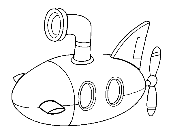  Submarine Coloring pages | kids coloring pages | Coloring pages for kids | #6