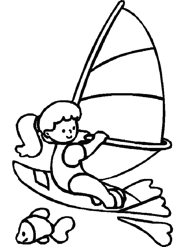Summer Vacation Printable coloring pages for kids | #7