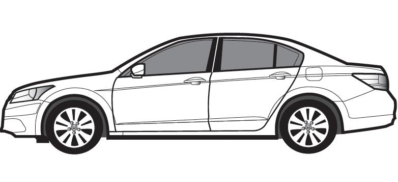  Honda Accord White CARS Coloring Pages | Kids Coloring pages