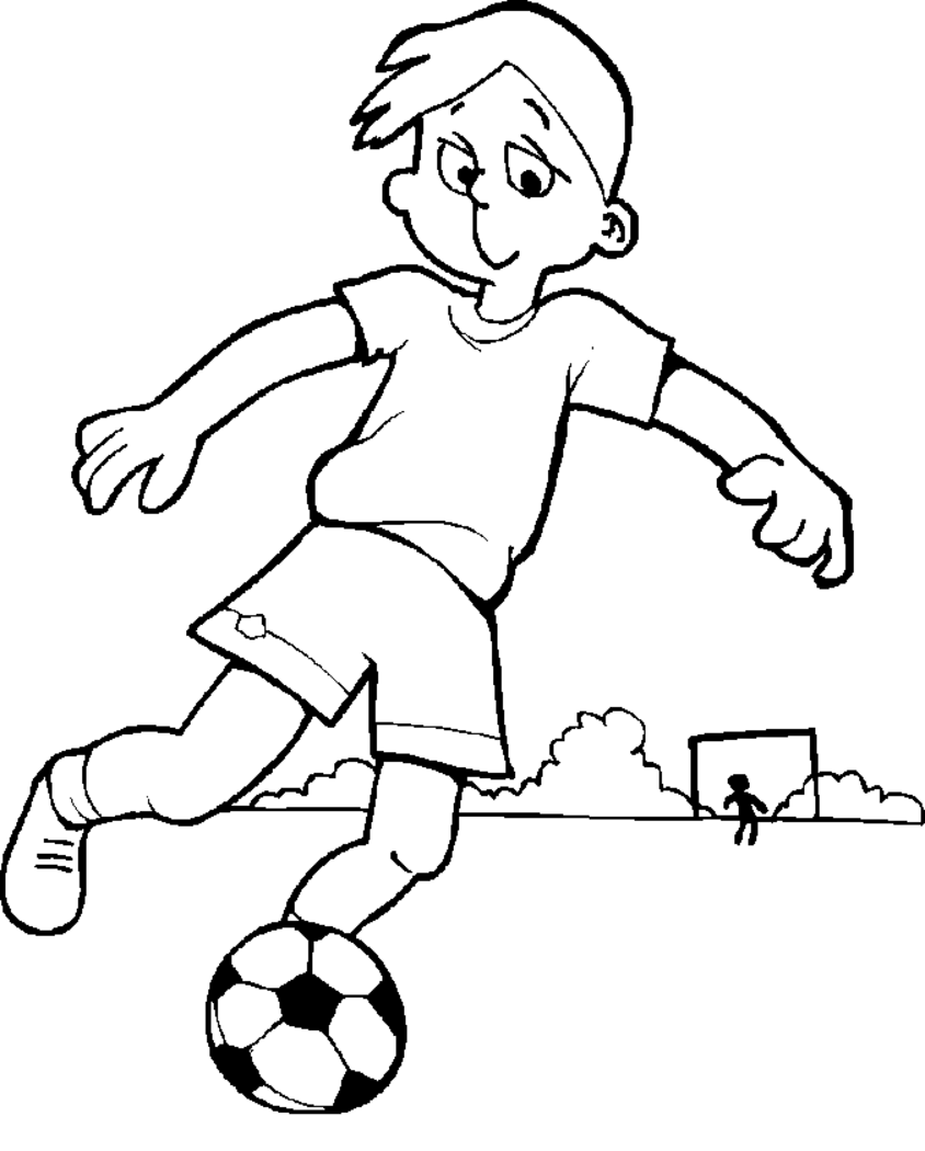 Kids Soccer Balloon Coloring pages for Kids