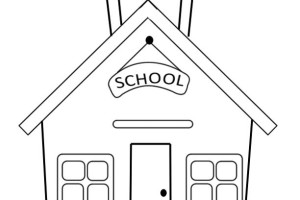 Beautiful Little School KIDS Coloring pages