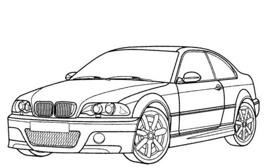  BMW Car Pictures to Color Printable Coloring Pages for Kids