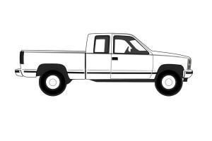 Chevy Truck Printable Coloring Pages for Kids