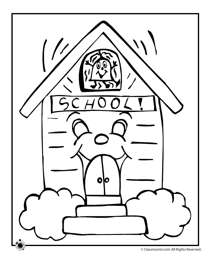 Happy School KIDS Coloring pages
