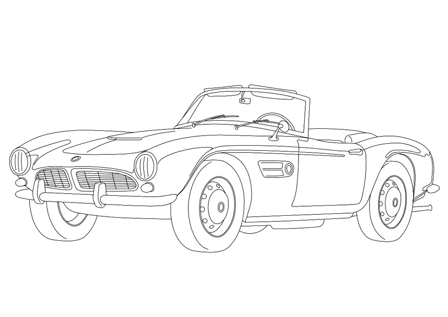  Old BMW Car Pictures to Color Printable Coloring Pages for Kids