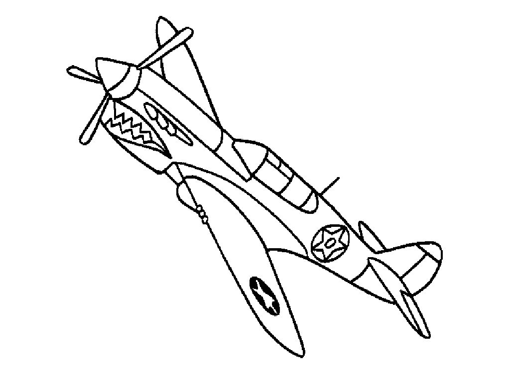  Fighter Airplane Jet Color Pictures | Print Coloring pages | #15