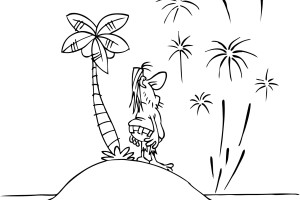 Funny Island Coloring Pages | Print Coloring pages