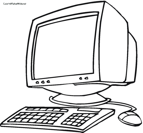  Gamer Computer Coloring Pages for Kids | Print Coloring Pages