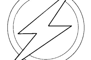 Hero Logo Coloring Pages For Kids | Print Coloring pages