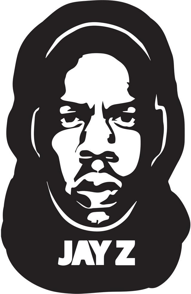  Jay Z Stencil Coloring pages for Kids