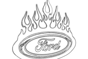 Logo FORD Cars Coloring Pages | Print Coloring Pages