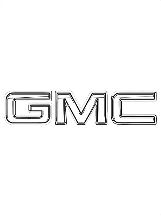  Logo GMC Cars Coloring Pages | Print Coloring Pages