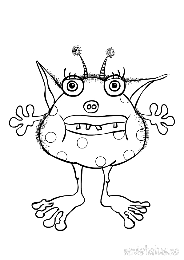  Monster Frog Coloring pages for Kids