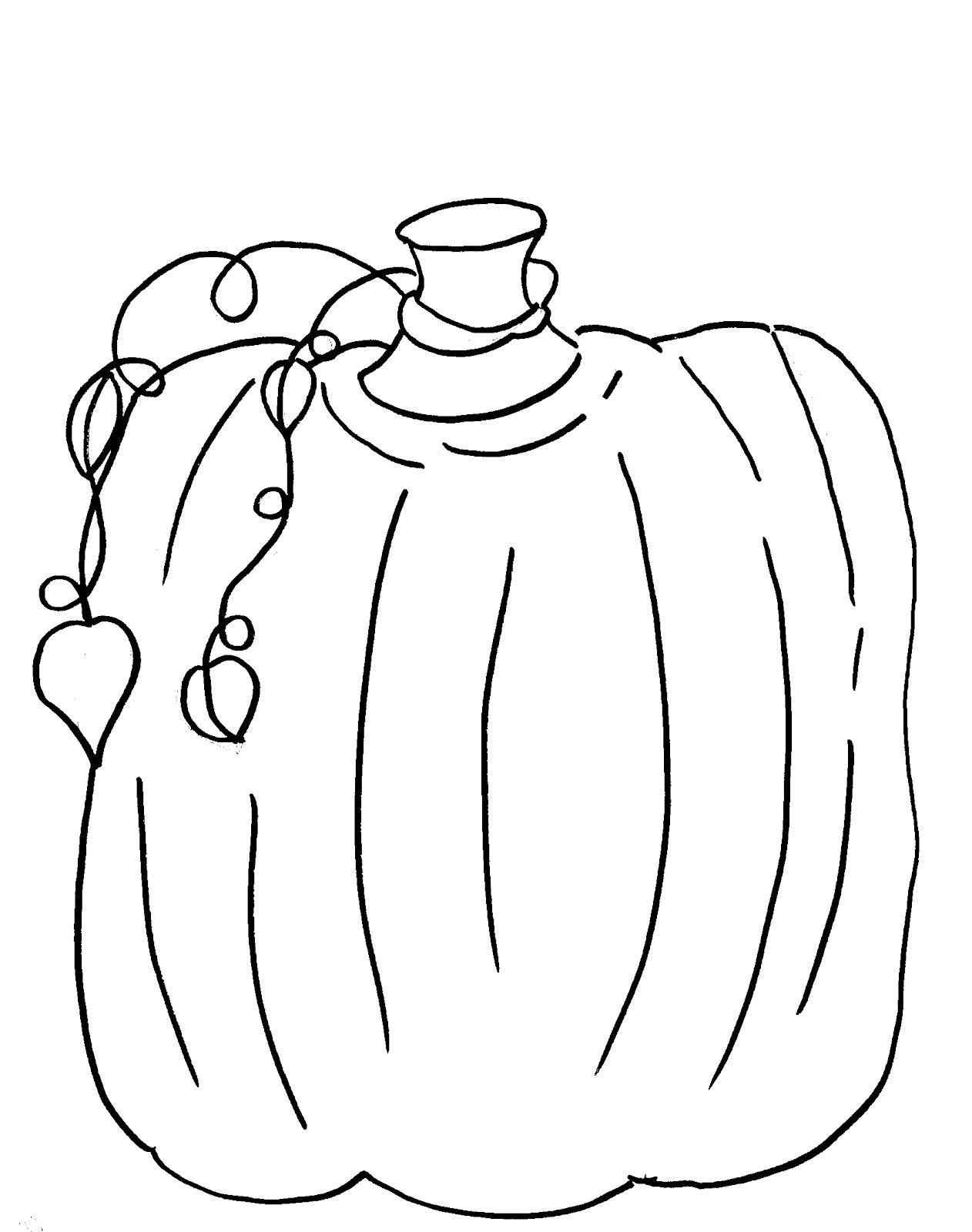  Back Pumpkin Halloween Coloring Pages