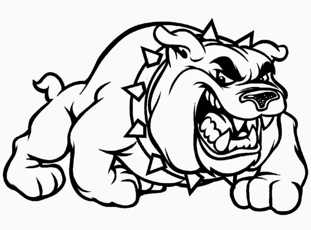  Bulldog Coloring Pages | Animal Coloring Pages