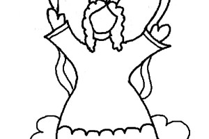 Cake Angels Coloring Pages| Print Coloring Pages