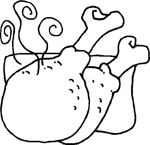 Chicken Coloring Pages EAT Chicken| Animal Coloring Pages