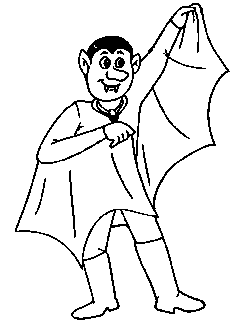 Cool Dracula Coloring Pages | Print Coloring Pages
