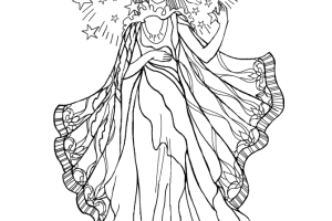 Cute Angels Coloring Pages| Print Coloring Pages