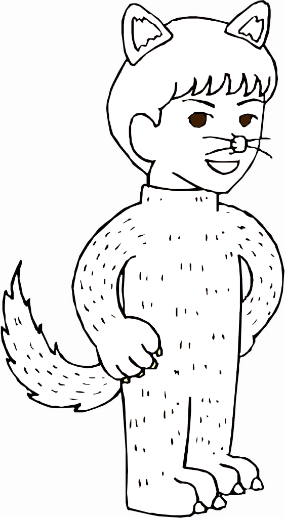  Fox Halloween Costumes Print Coloring Pages