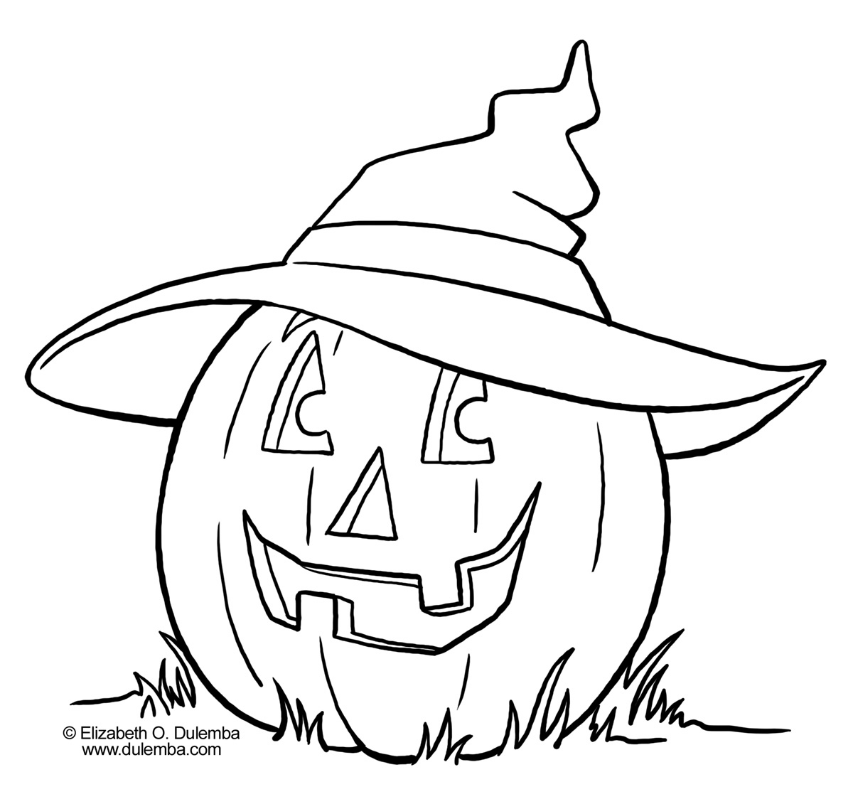  Good Pumpkin Halloween Coloring Pages