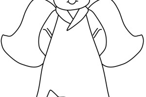 Little Boy Angels Coloring Pages| Print Coloring Pages