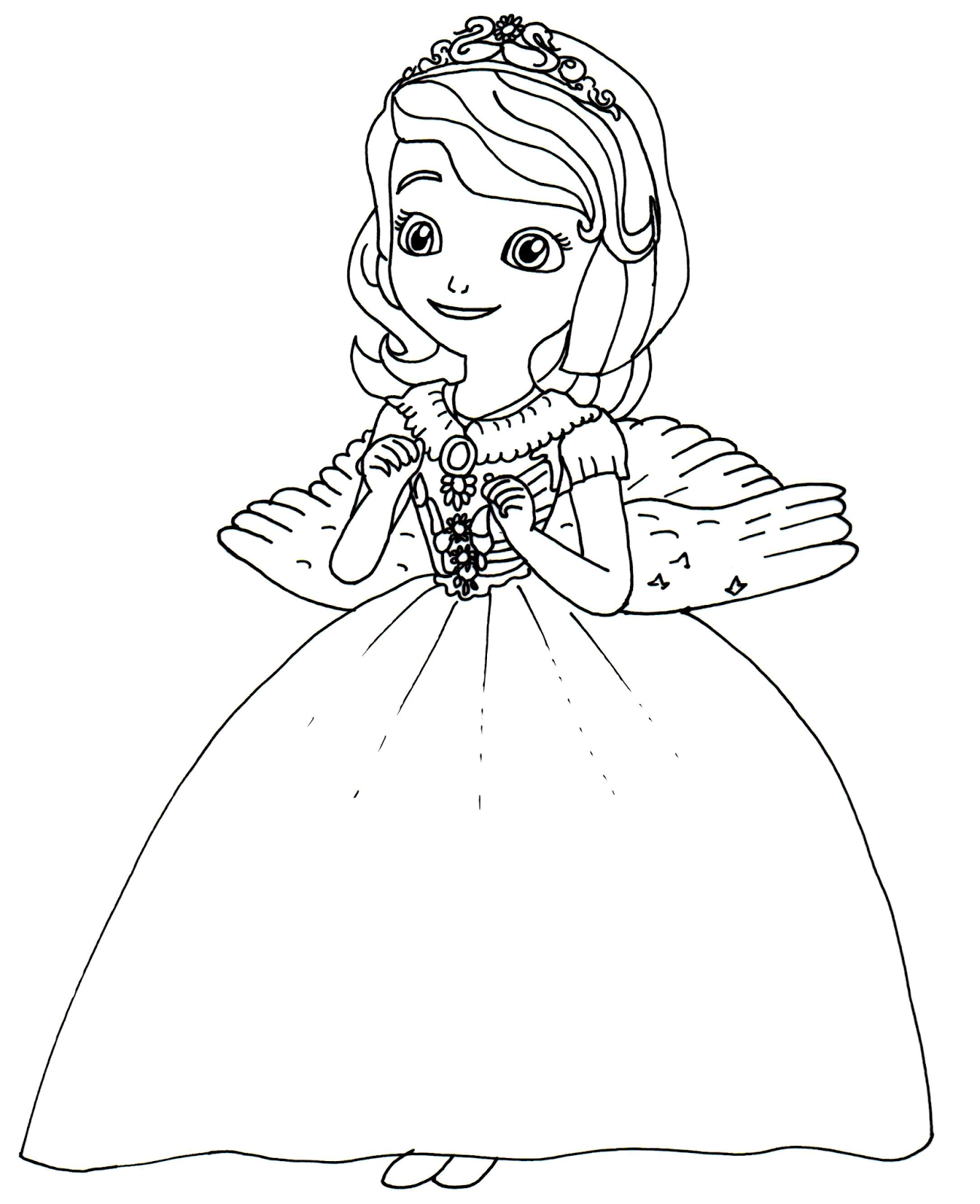 Princess Sofia Halloween Costumes Print Coloring Pages