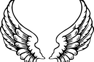 Real Wings Angels Coloring Pages| Print Coloring Pages
