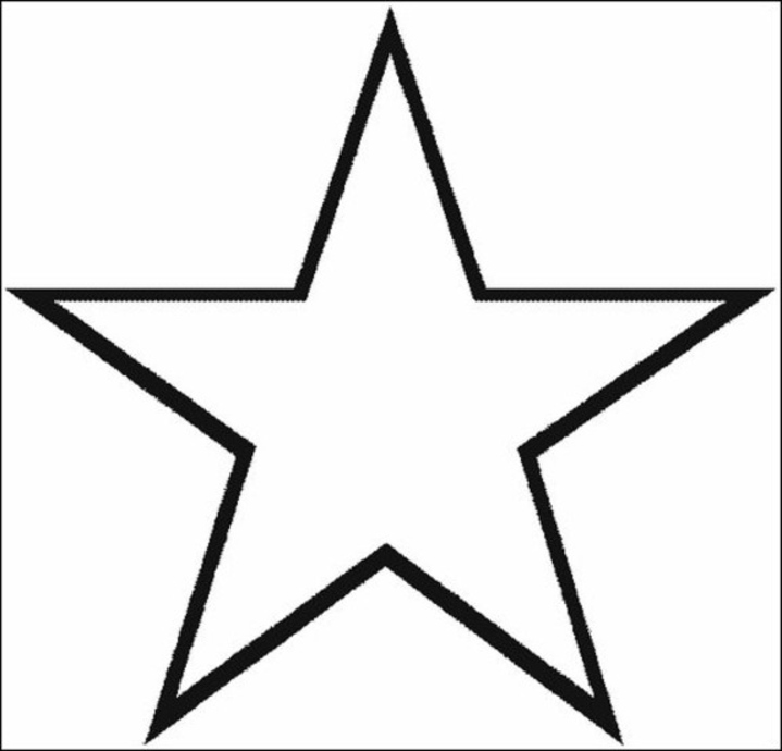  Star Coloring Pages Model Large