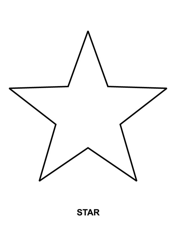  Star Coloring Pages Model