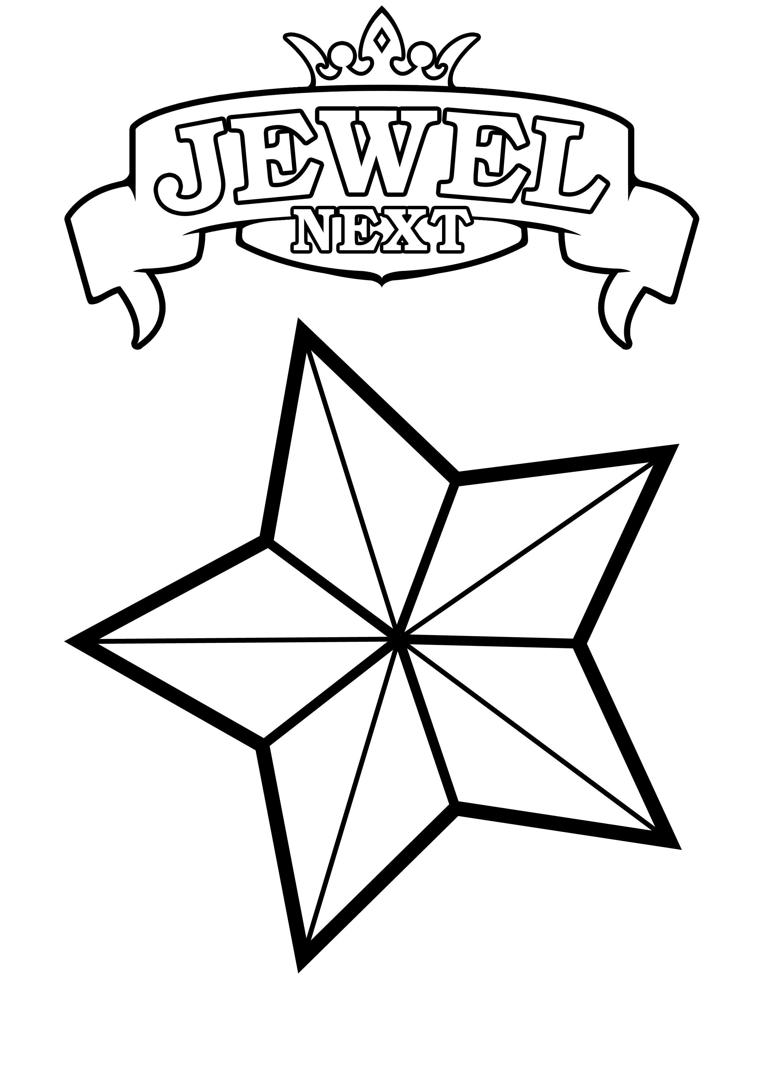  Stars Coloring Pages Jewel Next | Print Coloring Pages