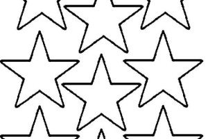 Stars Coloring Pages Multi Stars | Print Coloring Pages