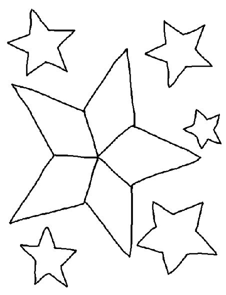  Stars Coloring Pages Stars in the Sky | Print Coloring Pages
