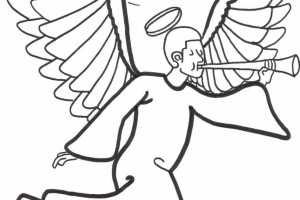 Symphony Angels Coloring Pages| Print Coloring Pages