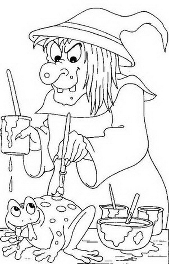  Wicked Witch Halloween Costumes Print Coloring Pages