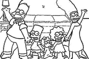 Best Simpsons Photos Coloring Pages | Print Coloring Pages