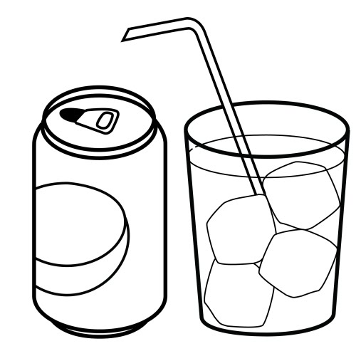  Beverage Can Coloring Pages