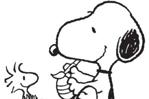 Easter Theme Snoopy Coloring Pages